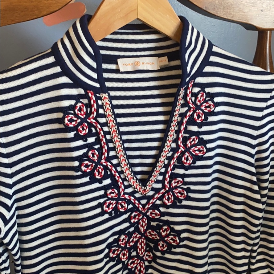 Tory Burch Nautical Tunic Xs M2